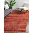 thumbnail image 1 of Unique Loom Del Mar Collection Area Rug - Lucille (9' x 12' Rectangle Terracotta/Red), 1 of 8