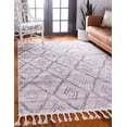 thumbnail image 1 of Unique Loom Diamond Titan Area Rug, Beige, 5' 2" x 8', 1 of 2