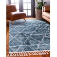 thumbnail image 1 of Unique Loom Diamond Titan Area Rug, Dark Blue, 2' 4" x 3' 3", 1 of 2
