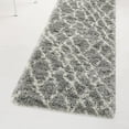 thumbnail image 1 of Unique Loom Soft Touch Shag Collection Area Rug - Dora (2' 7" x 13' 1" Runner Cloud Gray/Ivory), 1 of 7