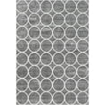 thumbnail image 1 of Unique Loom Dots Matrix Trellis Rug Gray/Ivory 7' 1" x 10' Rectangle Geometric Coastal Perfect For Living Room Bed Room Dining Room Office, 1 of 3