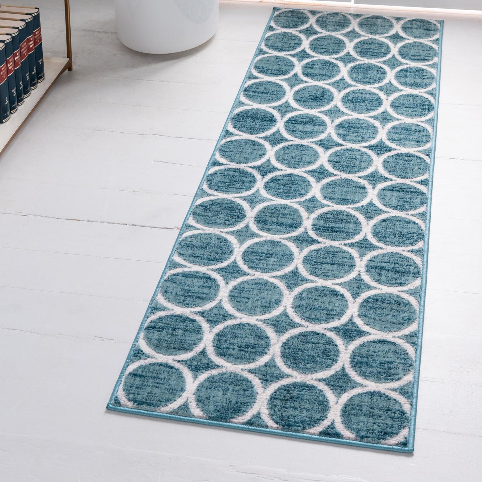 Unique Loom Matrix Trellis Collection Area Rug - Dots (2' 7