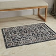 thumbnail image 1 of Unique Loom Eco Traditional Collection Area Rug - Coherance (10' x 13' Rectangle Charcoal Gray/Ivory), 1 of 7