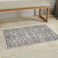 thumbnail image 1 of Unique Loom Eco Traditional Collection Area Rug - Coherance (4' x 6' Rectangle Ivory/Gray), 1 of 7