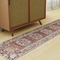 thumbnail image 1 of Unique Loom Eco Traditional Collection Area Rug - Salvage (2' 7" x 12' Runner Dusty Rose/Ivory), 1 of 7
