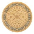 thumbnail image 1 of Unique Loom Edinburgh Collection Area Rug - Tansy (6' 1" Round Champagne/Beige), 1 of 10