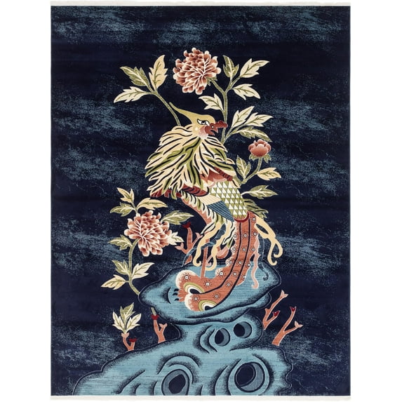 Unique Loom Elegant Gansu Vintage Area Rug or Runner