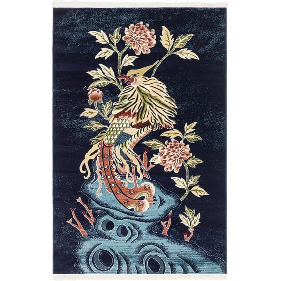 Unique Loom Elegant Gansu Vintage Area Rug or Runner