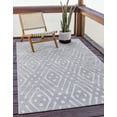 thumbnail image 1 of Unique Loom Ella Sabrina Soto™ Outdoor Modern Geometric Area Rug or Runner, 1 of 5