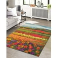 thumbnail image 1 of Unique Loom Estrella Collection Area Rug - Landis (8' x 11' Rectangle Multi/Cream), 1 of 7