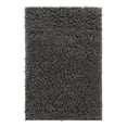 thumbnail image 1 of Unique Loom Everyday Shag Collection Area Rug - Solid (2' 2" x 3' Rectangle Dark Gray), 1 of 9