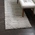 thumbnail image 1 of Unique Loom Everyday Shag Collection Area Rug - Solid (2' 6" x 13' Runner Light Gray), 1 of 5