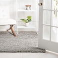 thumbnail image 1 of Unique Loom Everyday Shag Collection Area Rug - Solid (3' 3" Square Light Gray), 1 of 5