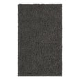 thumbnail image 1 of Unique Loom Everyday Shag Collection Area Rug - Solid (3' 3" x 5' 3" Rectangle Dark Gray), 1 of 9