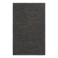 thumbnail image 1 of Unique Loom Everyday Shag Collection Area Rug - Solid (5' x 8' Rectangle Dark Gray), 1 of 9