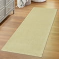 thumbnail image 1 of Unique Loom Everyday Solid Collection Area Rug - Mono (2' 6" x 19' 8" Runner Pastel Green), 1 of 7