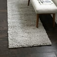 thumbnail image 1 of Unique Loom Everyday Shag Collection Area Rug - Solid (2' 2" x 6' 7" Runner Light Gray), 1 of 5