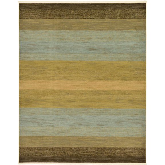 Unique Loom Manila Fars Rug, Beige (8' 0 x 10' 0)