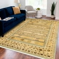 thumbnail image 1 of Unique Loom Fars Collection Area Rug - Pasadena (8' x 11' Rectangle Light Green/Cream), 1 of 7