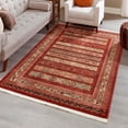 thumbnail image 1 of Unique Loom Fars Collection Area Rug - Pasadena (9' x 12' 2" Rectangle Rust Red/Black), 1 of 7
