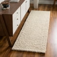 thumbnail image 1 of Unique Loom Felt Ball Collection Area Rug - Cloud (2' 2" x 6' 1" Runner Ivory), 1 of 11