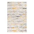 thumbnail image 1 of Unique Loom Finsbury Collection Area Rug - Anne (3' 3" x 5' 3" Rectangle Yellow and Gray/Ivory), 1 of 11