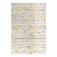 thumbnail image 1 of Unique Loom Finsbury Collection Area Rug - Anne (6' x 9' Rectangle Yellow and Gray/Ivory), 1 of 11