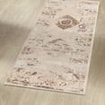 thumbnail image 1 of Unique Loom Finsbury Collection Area Rug - Diana (2' x 6' Runner Beige/Ivory), 1 of 7