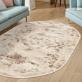 thumbnail image 1 of Unique Loom Finsbury Collection Area Rug - Diana (7' 10" x 10' Oval Beige/Ivory), 1 of 7