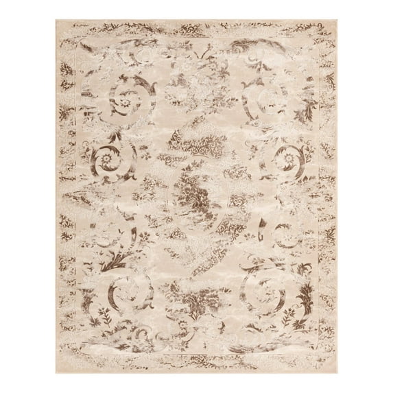 Unique Loom Finsbury Collection Area Rug - Diana (7' 10" x 10' Rectangle Beige/Ivory)