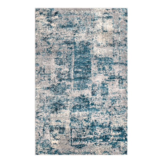 Unique Loom Finsbury Collection Area Rug - Elizabeth (3' 3" x 5' 3" Rectangle Blue/Ivory)