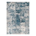 thumbnail image 1 of Unique Loom Finsbury Collection Area Rug - Elizabeth (4' x 6' Rectangle Blue/Ivory), 1 of 12