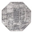 thumbnail image 1 of Unique Loom Finsbury Collection Area Rug - Elizabeth (5' 3" Octagon Gray/Ivory), 1 of 11