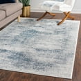 thumbnail image 1 of Unique Loom Finsbury Collection Area Rug - Sarah (5' 3" x 8' Rectangle Blue/Ivory), 1 of 7