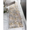 thumbnail image 1 of Unique Loom Fisherman Positano Rug Beige/Blue 2' 7" x 10' Runner Animal Print Beach/Nautical Perfect For Bathroom Hallway Mud Room Laundry Room, 1 of 7
