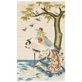 thumbnail image 1 of Unique Loom Flight Gansu Vintage Area Rug or Runner, 1 of 9
