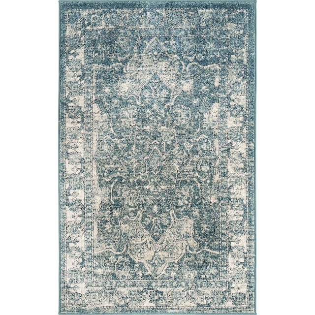 Unique Loom Floral Area Rug, 6' x 9'