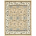 thumbnail image 1 of Unique Loom Floral Traditional Area Rugs, Beige, 1 of 3
