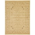 thumbnail image 1 of Unique Loom Floral Traditional Area Rugs, Beige, 1 of 4