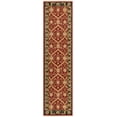thumbnail image 1 of Unique Loom Freesia Edinburgh Rug Red/Black 2' 7" x 10' Runner Floral Perfect For Bathroom Hallway Mud Room Laundry Room, 1 of 5