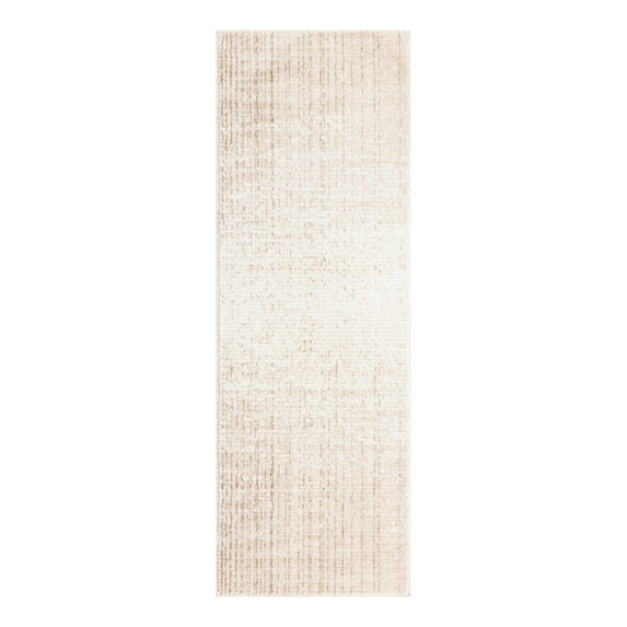 Unique Loom Gemstone Collection Area Rug - Topaz (2' 2" x 5' 11" Runner Ivory/Brown)