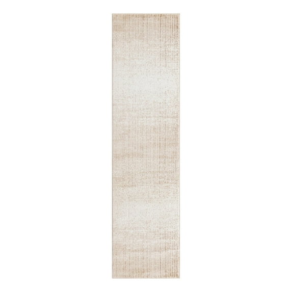 Unique Loom Gemstone Collection Area Rug - Topaz (2' 2" x 8' Runner Ivory/Brown)