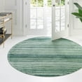 thumbnail image 1 of Unique Loom Gemstone Collection Area Rug - Topaz (3' 3" Round Green/Olive), 1 of 7