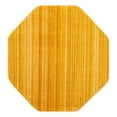 thumbnail image 1 of Unique Loom Gemstone Collection Area Rug - Topaz (4' 1" Octagon Yellow/Orange), 1 of 8