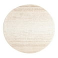 thumbnail image 1 of Unique Loom Gemstone Collection Area Rug - Topaz (5' 3" Round Ivory/Brown), 1 of 12