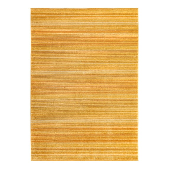 Unique Loom Gemstone Collection Area Rug - Topaz (6' 1" x 9' 2" Rectangle Yellow/Orange)