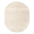 thumbnail image 1 of Unique Loom Gemstone Collection Area Rug - Topaz (7' 10" x 10' 2" Oval Ivory/Brown), 1 of 12