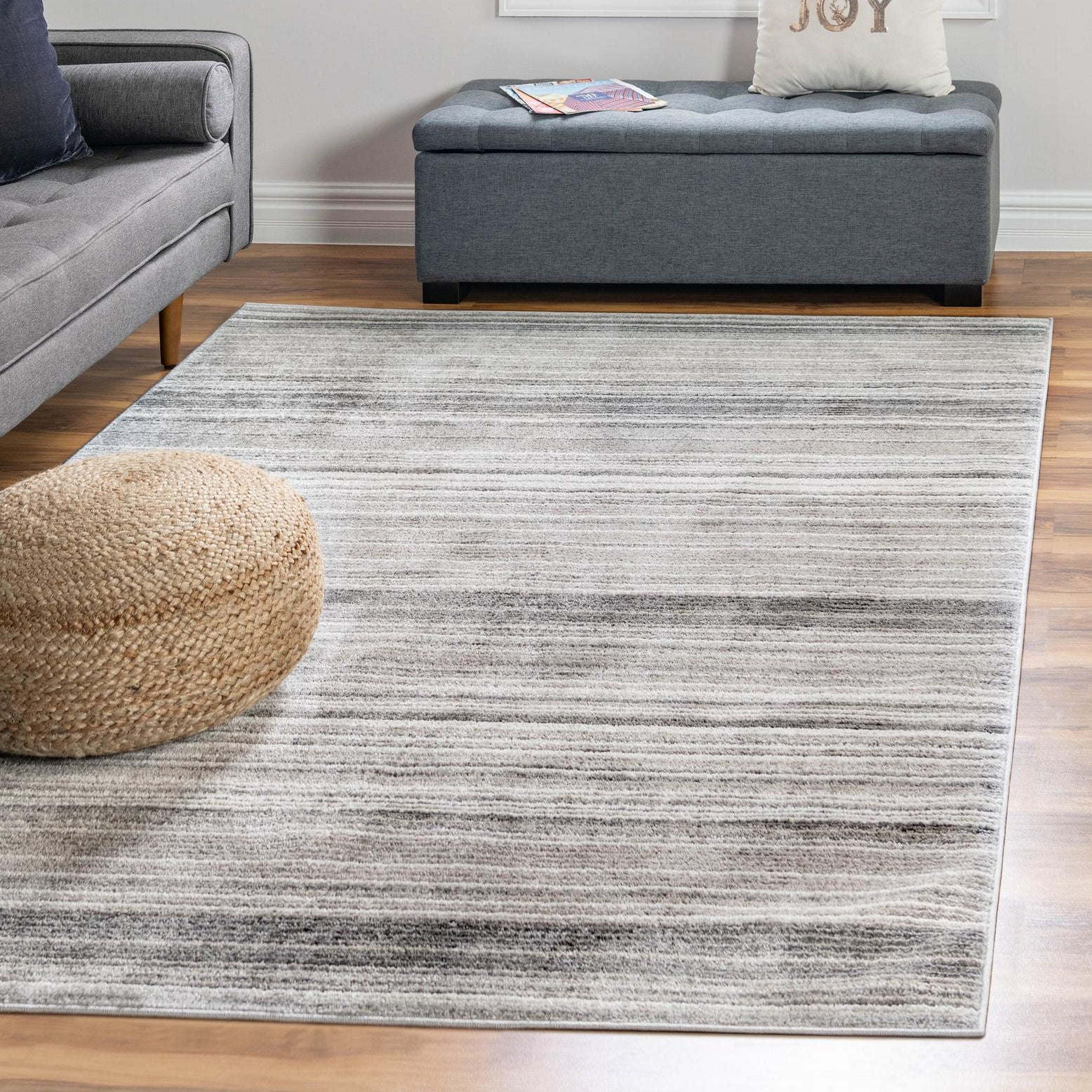 Unique Loom Gemstone Collection Area Rug - Topaz (7' 10