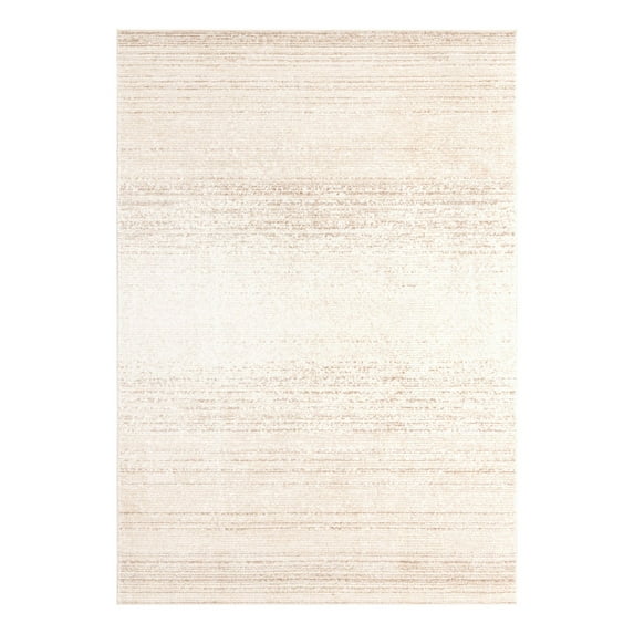 Unique Loom Gemstone Collection Area Rug - Topaz (7' 10" x 10' 2" Rectangle Ivory/Brown)