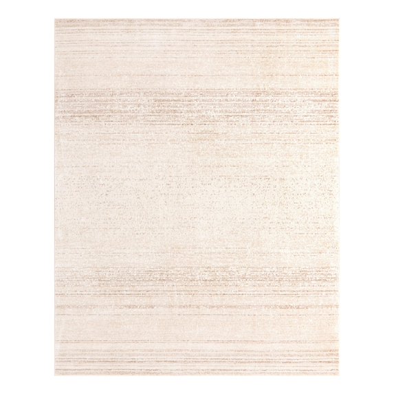 Unique Loom Gemstone Collection Area Rug - Topaz (9' x 12' Rectangle Ivory/Brown)